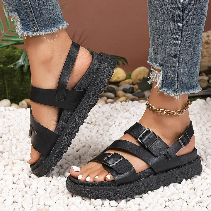 W&W Mode | Damen sandals with thick sole casual