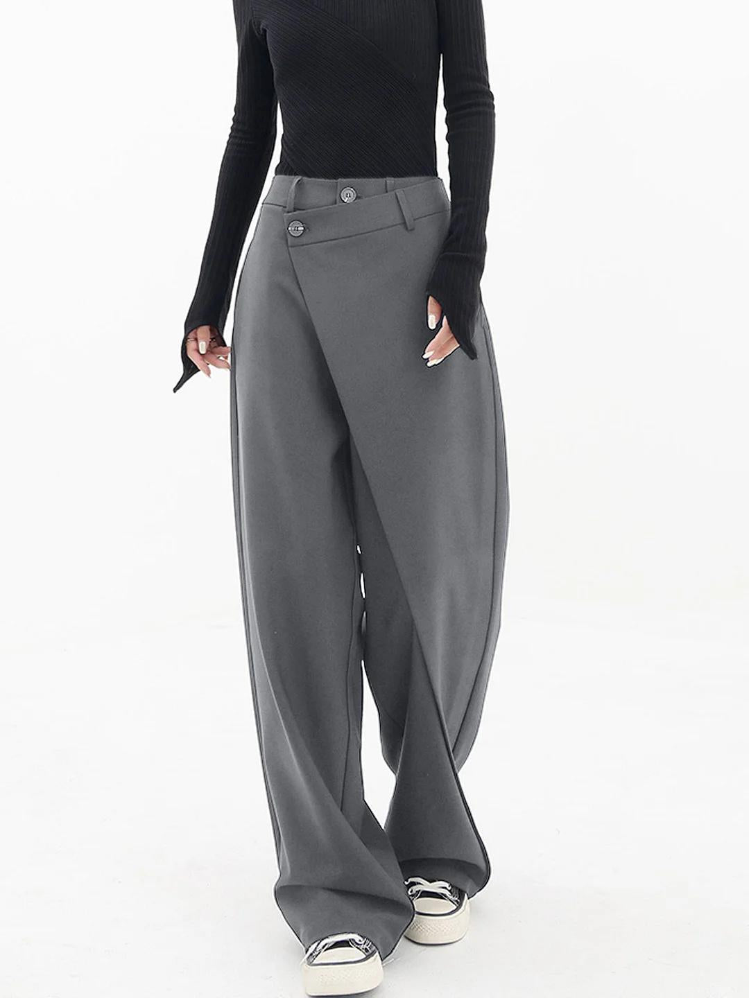 W&W Mode | Asymmetrische Baggy-Hose