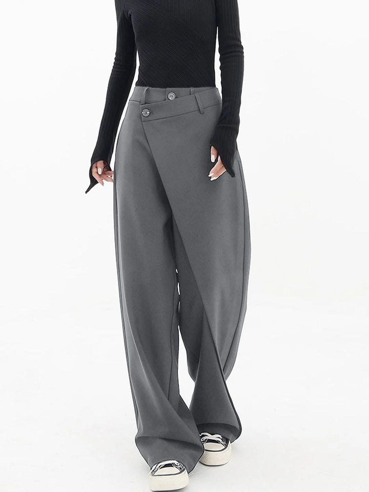 W&W Mode | Asymmetrische Baggy Hose