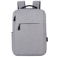 WW | Geschäftlicher Laptop Rucksack Mit Usb Ladeanschluss Und Wasserdicht