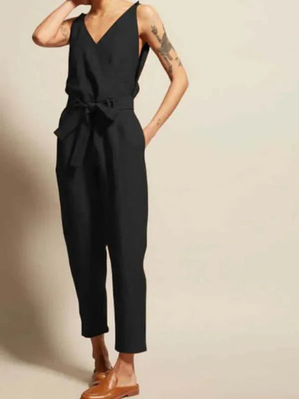 WW | Neck Ärmelloser Overall