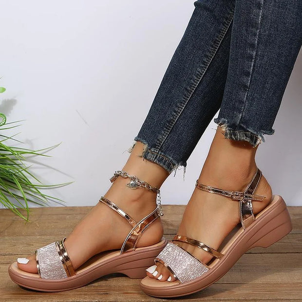 WW | neue orthopädische Damen High Heels mit offener Zehe