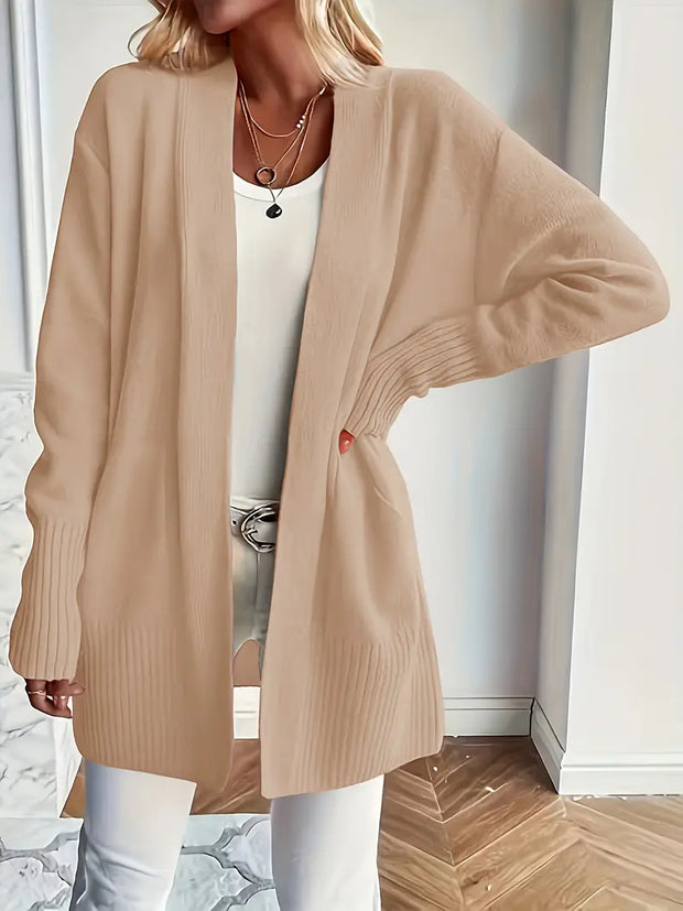 WW | Strickjacke mit offener Vorderseite für Damen