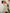 Bequemes Kleid mit Naturdruck