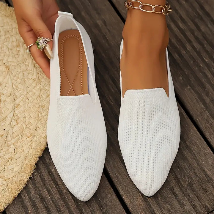 W&W Mode | Leichte Schuhe mit Spitzer Zehe und Rutschfester Sohle für Komfort