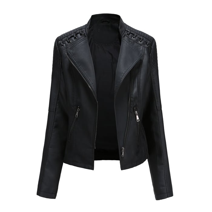 W&W Mode | Gewaschene Lammfell-Lederjacke