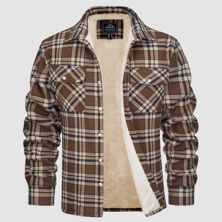 gefütterte Fleecejacke