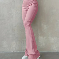 WW | Taille Ribcord Schlaghose - Trendy Damen Alltagshose