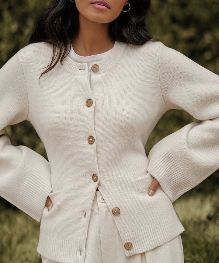 W&W Mode | Gestrickte Strickjacke