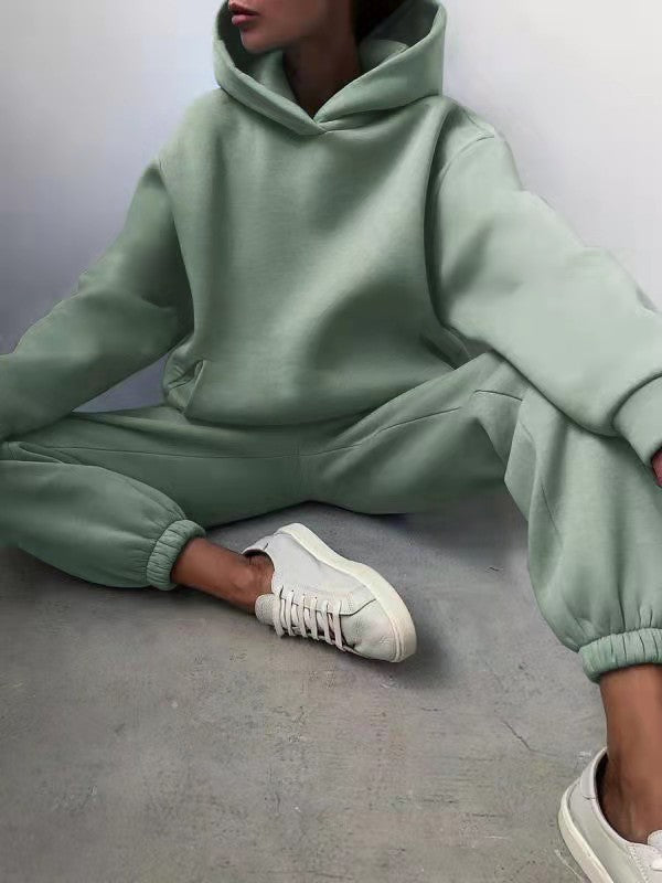 W&W Mode | teil Jogginganzug - Oversized Tracksuit mit Kapuze und Sweatpants