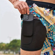 WW | Trendy Herrenbadehose Mit Einzigartigem Design