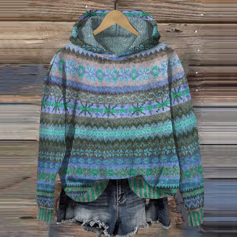 Strickpullover: bunt und kuschelig warm