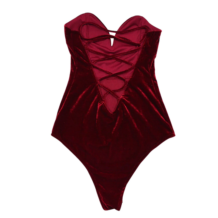Damen Bodysuit, ärmellos und einfarbig aus Polyester