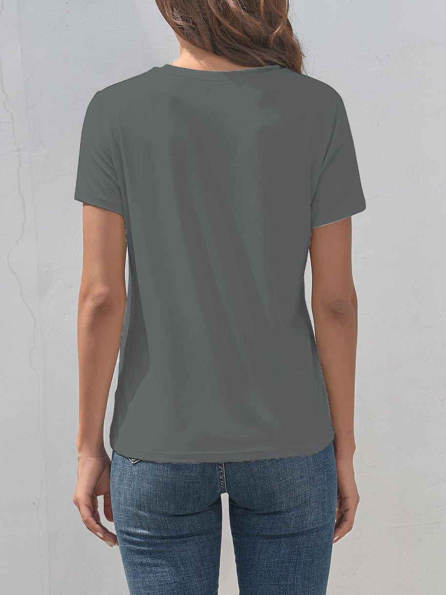 WW | Smile Rundhals Kurzarm T-Shirt