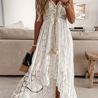 Ausschnitt Maxikleid für Damen