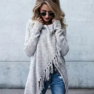 WW | Strick-Tunika-Pullover
