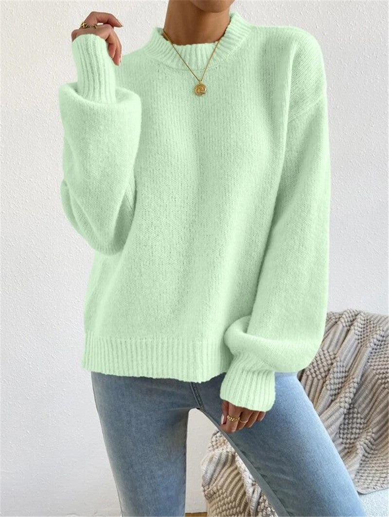 WW | Schicke Herbstpullover mit langen Ärmeln für Frauen