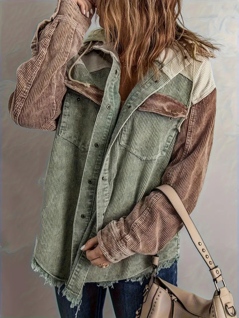 Mühelos und trendige Jacke