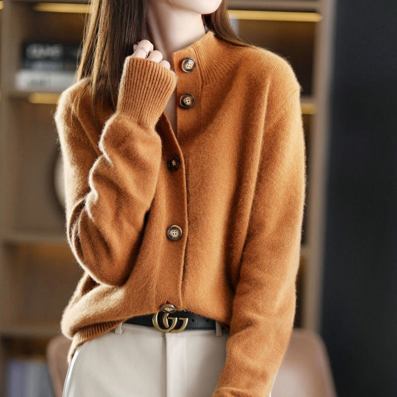 WW | Strickjacke mit Knöpfen für Frauen