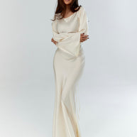 WW | Leichte Maxikleid mit Romantischem Schnitt