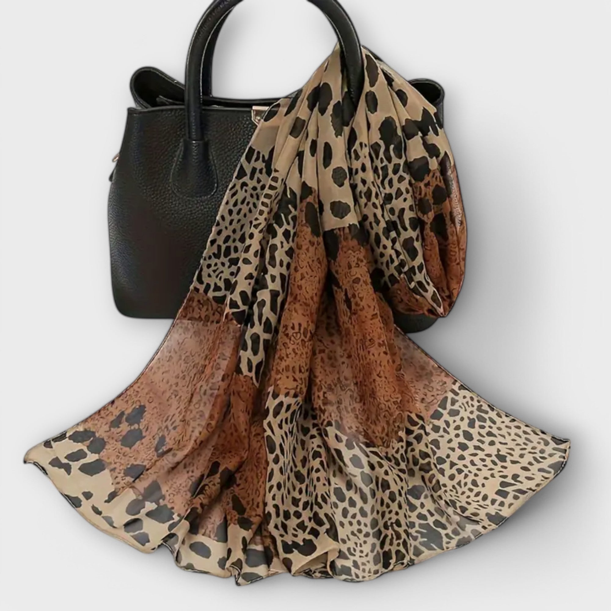 WW | Leoparden Chiffon Schal