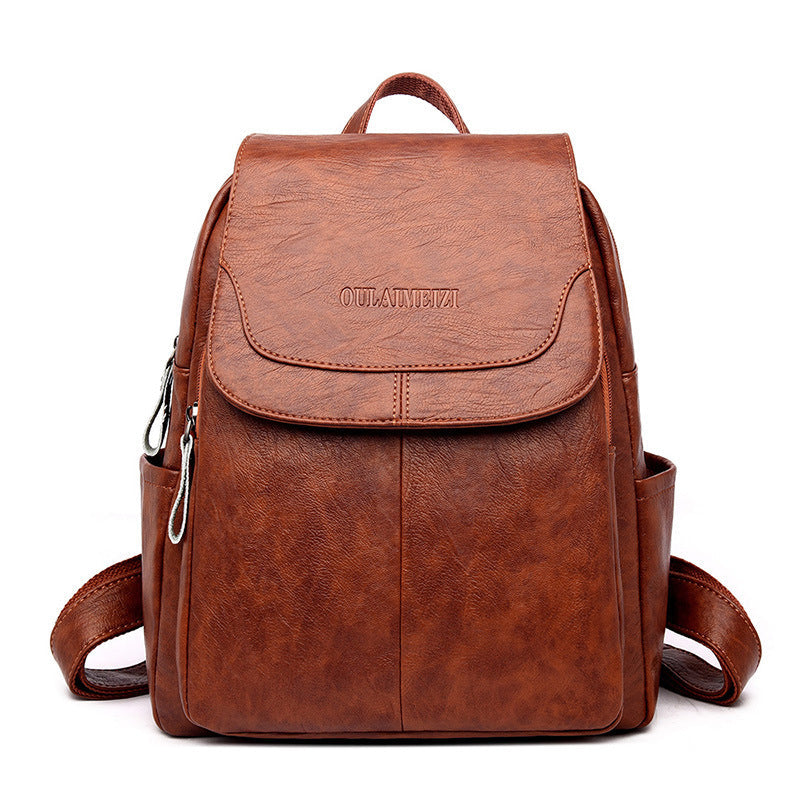 WW | Weinlese Leder Damen Rucksack