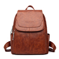WW | Weinlese Leder Damen Rucksack