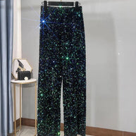 WW | Weite Sonnenhose mit Pailletten