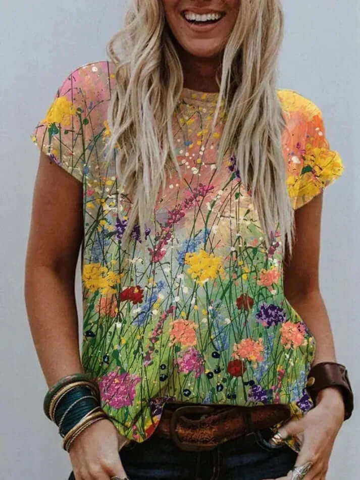 WW | Kunst Malerei Bequemes T-Shirt