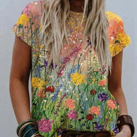 WW | Kunst Malerei Bequemes T-Shirt