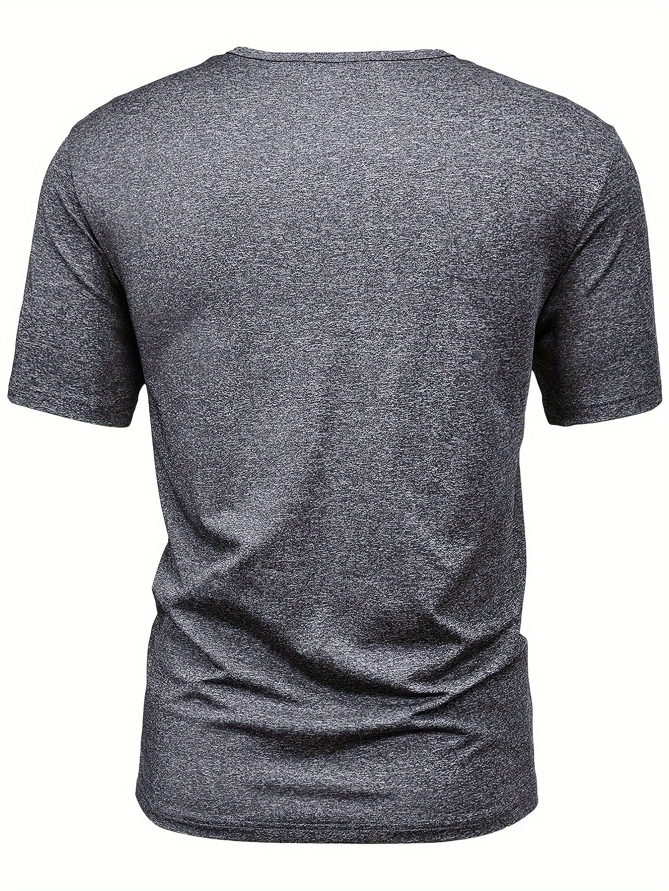 WW | 3er Pack Herren T-shirts Mit Kurzen Ärmeln, Sommerliche Einfarbige Farbe