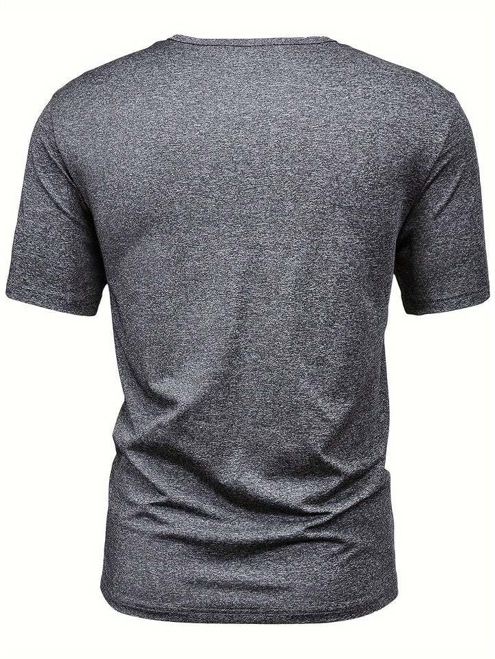 W&W Mode | 3er Pack Herren T-shirts Mit Kurzen Ärmeln, Sommerliche Einfarbige Farbe