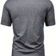WW | 3er Pack Herren T-shirts Mit Kurzen Ärmeln, Sommerliche Einfarbige Farbe
