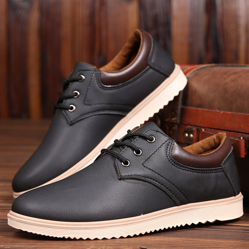 Herren Schnürschuhe mit robustem, rutschfestem Profil und modischem Obermaterial WW