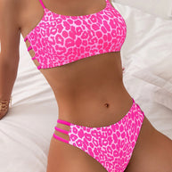 WW | Bikini-Set mit Leopardenmuster für Damen
