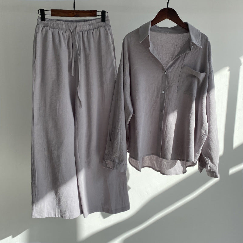 WW | Stylisches Und Zweiteiliges Leinen Set