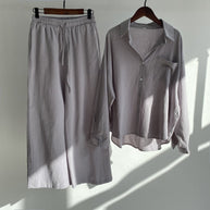 WW | Stylisches Und Zweiteiliges Leinen Set