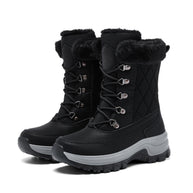WW | Lässige Winter Fleece-gefütterte Stiefel für Frauen