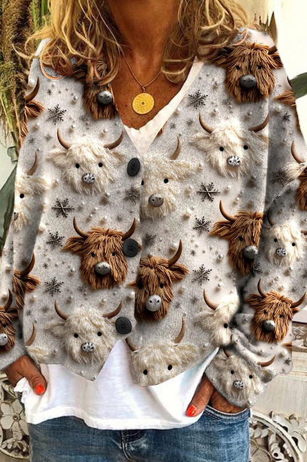 WW | Bedruckte Boho-Weste im Vintage-Stil