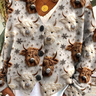 WW | Bedruckte Boho-Weste im Vintage-Stil