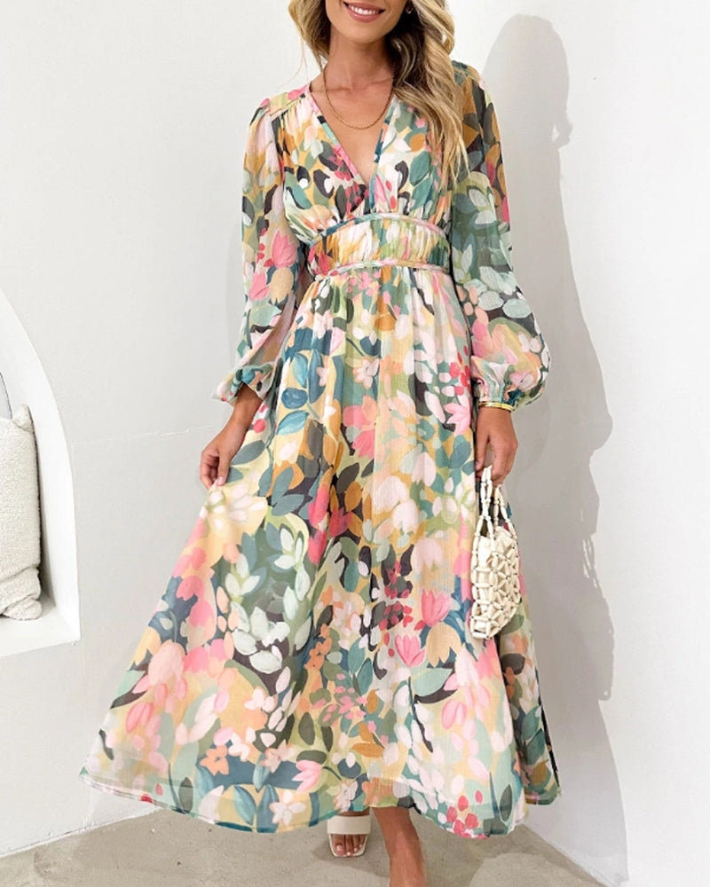 W&W Mode | Elegantes Floral Kleid
