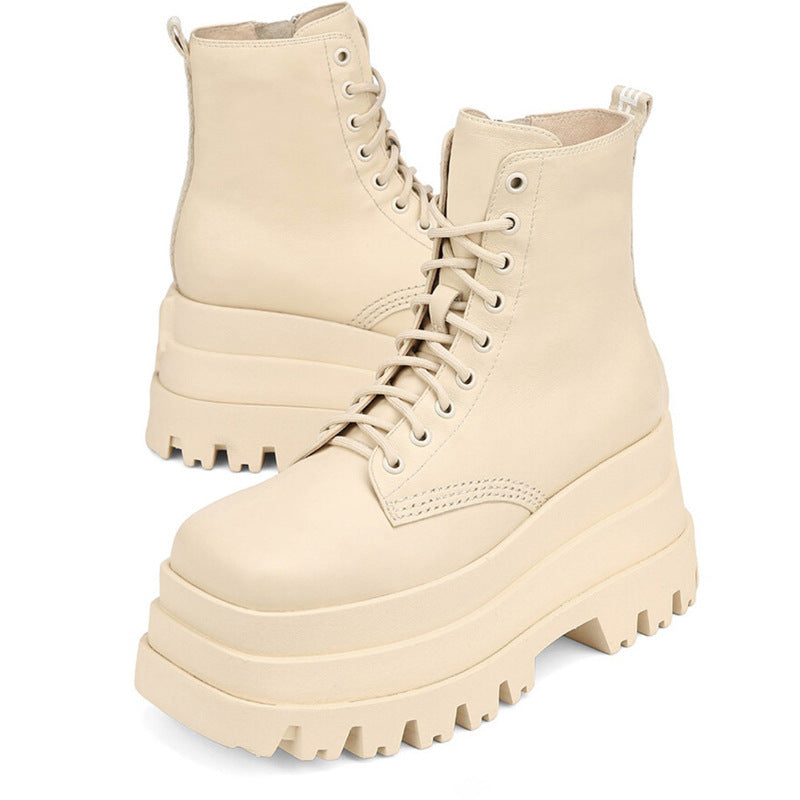 WW | Mode Schnürsenkel Martin Knight Damen Stiefeletten