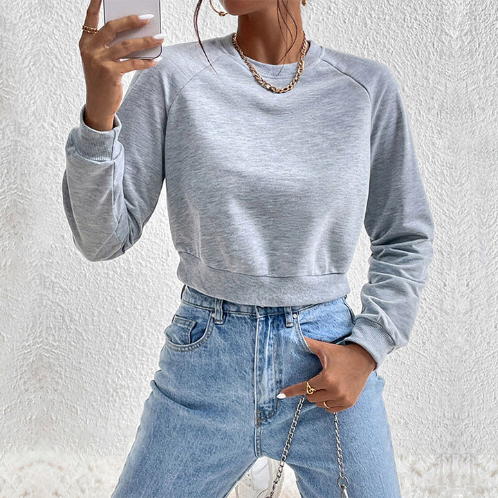 W&W Mode | Stilvolle Winter Streetwear Kürzer Pullover Für Frauen