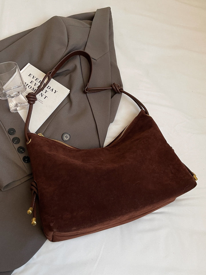 W&W Mode | Handtasche Aus Wildleder