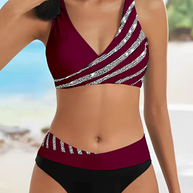WW | Bikini Sommer Gestreift Luxus