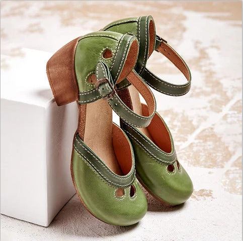WW | Hohle Damensandalen