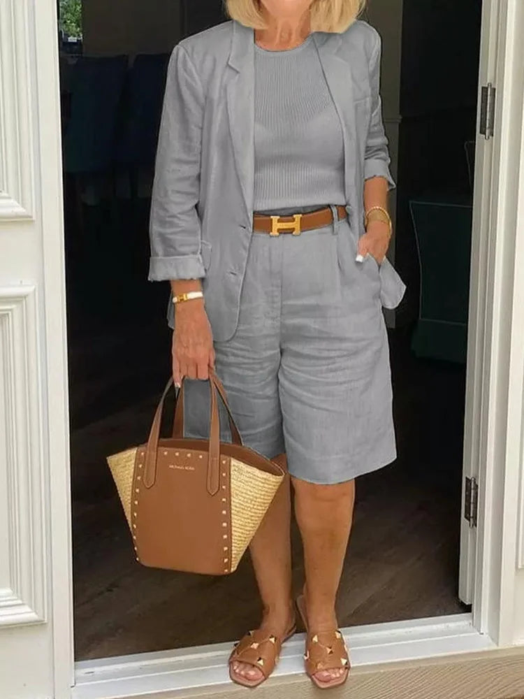 WW | Baumwoll & Leinen Zweiteiler