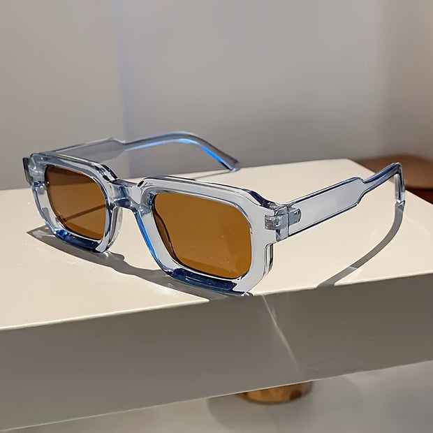 WW | Neue Retro Sonnenbrille Mit Quadratem Rahmen Für Herren
