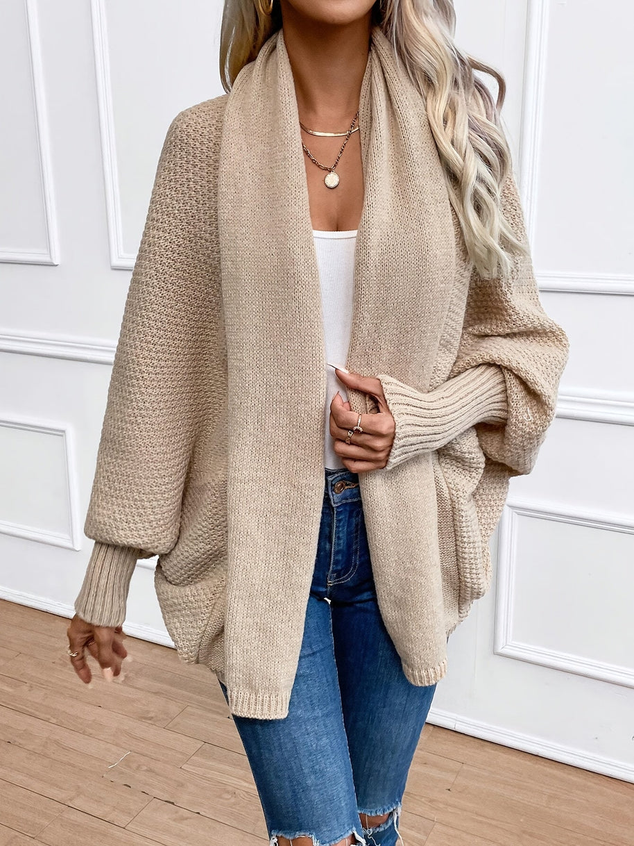 WW | Fledermausärmel Strickjacke