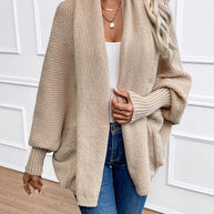 WW | Fledermausärmel Strickjacke
